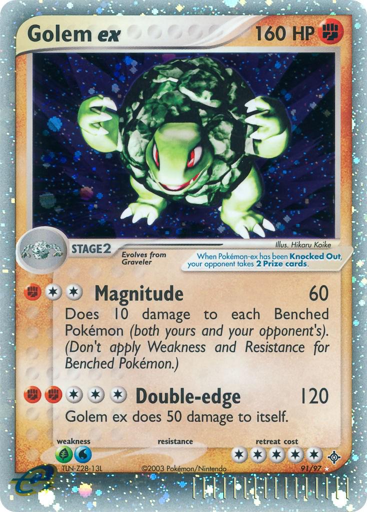 Golem EX 91/97 - EX Dragon