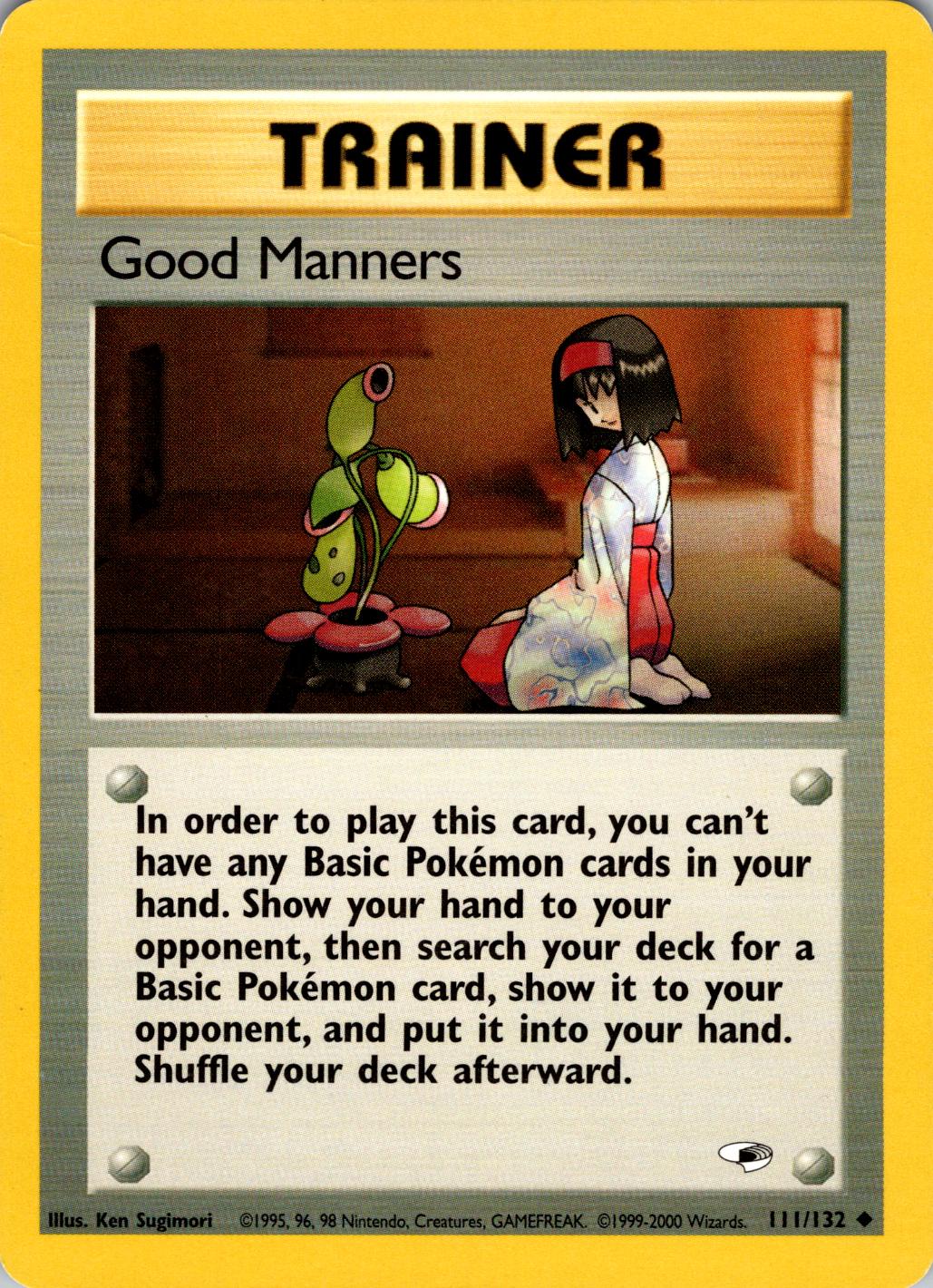 Good Manners 111/132 - Gym Heroes