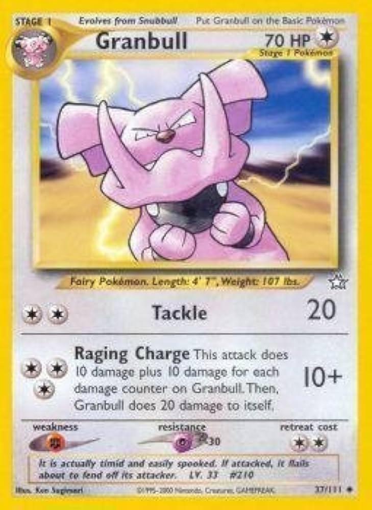 Granbull 37/111 - Neo Genesis