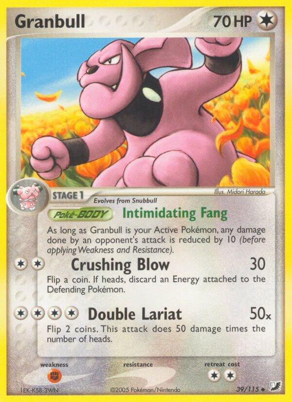 Granbull 39/115 - EX Unseen Forces