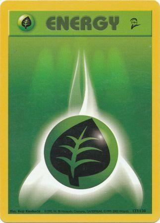 Grass Energy 127/130 - Base Set 2
