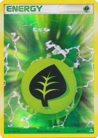 Grass Energy 105/110 - EX Holon Phantoms