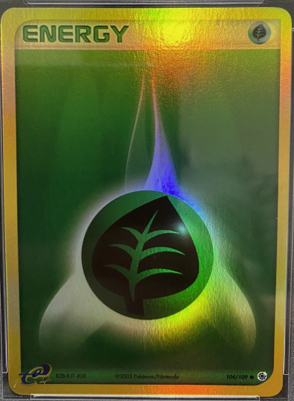 Grass Energy 104/109 - EX Ruby & Sapphire