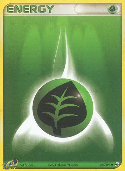 Grass Energy 104/109 - EX Ruby & Sapphire