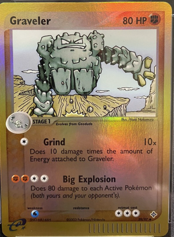 Graveler 29/97 - EX Dragon
