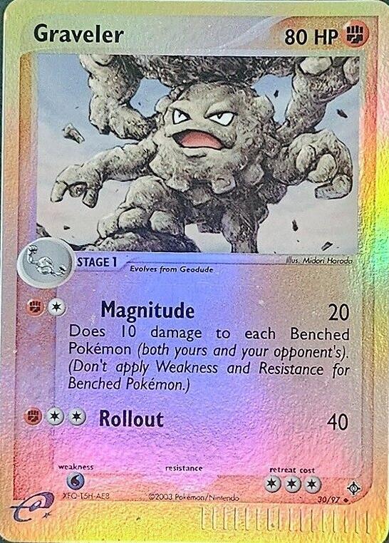 Graveler 30/97 - EX Dragon