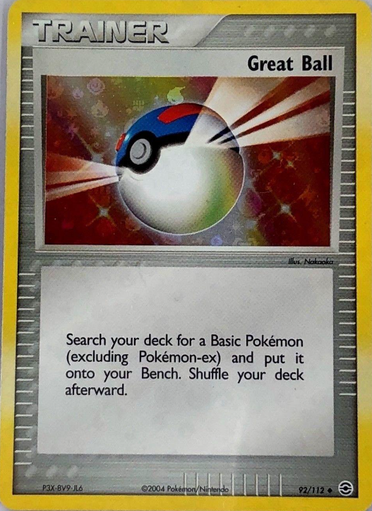 Great Ball 92/112 - EX Fire Red & Leaf Green