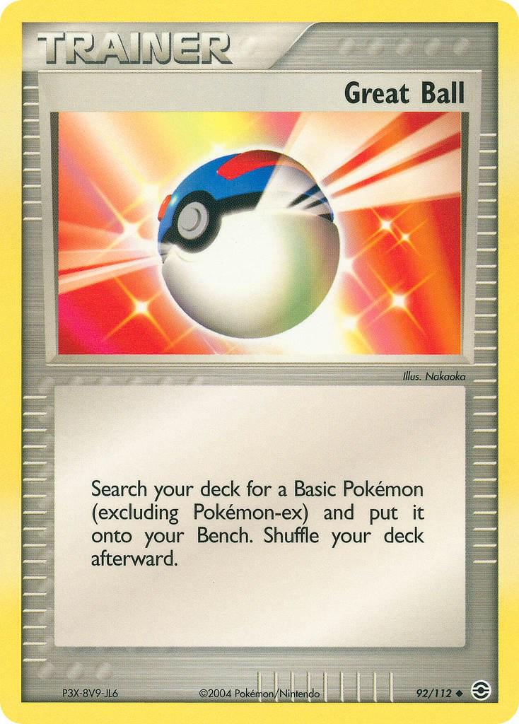 Great Ball 92/112 - EX Fire Red & Leaf Green
