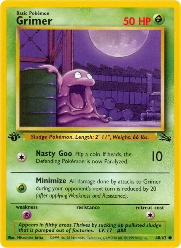 Grimer 48/62 - Fossil Set