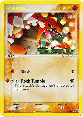 Groudon 5/106 - EX Emerald