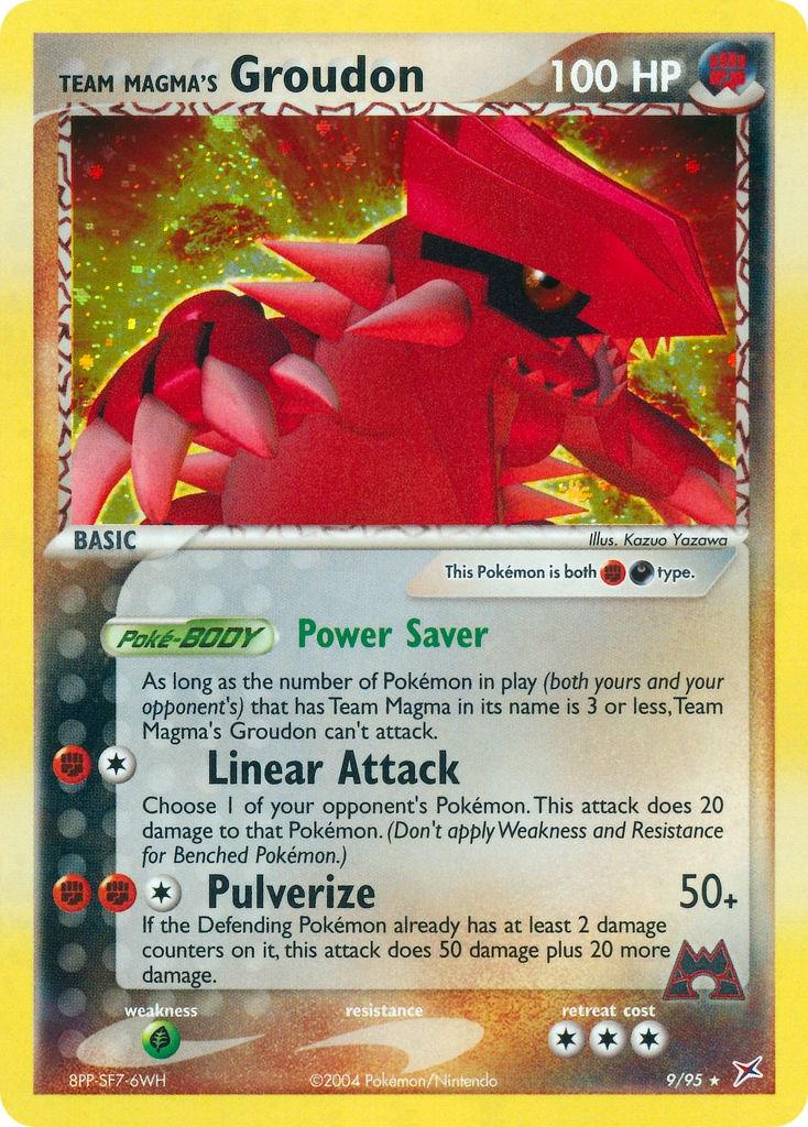 Groudon 9/95 - EX Team Magma vs Team Aqua