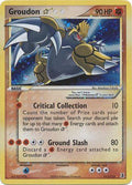 Groudon Gold Star 111/113 - EX Delta Species