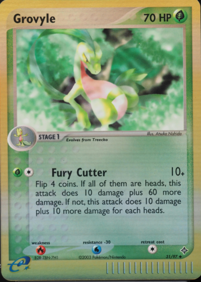 Grovyle 31/97 - EX Dragon