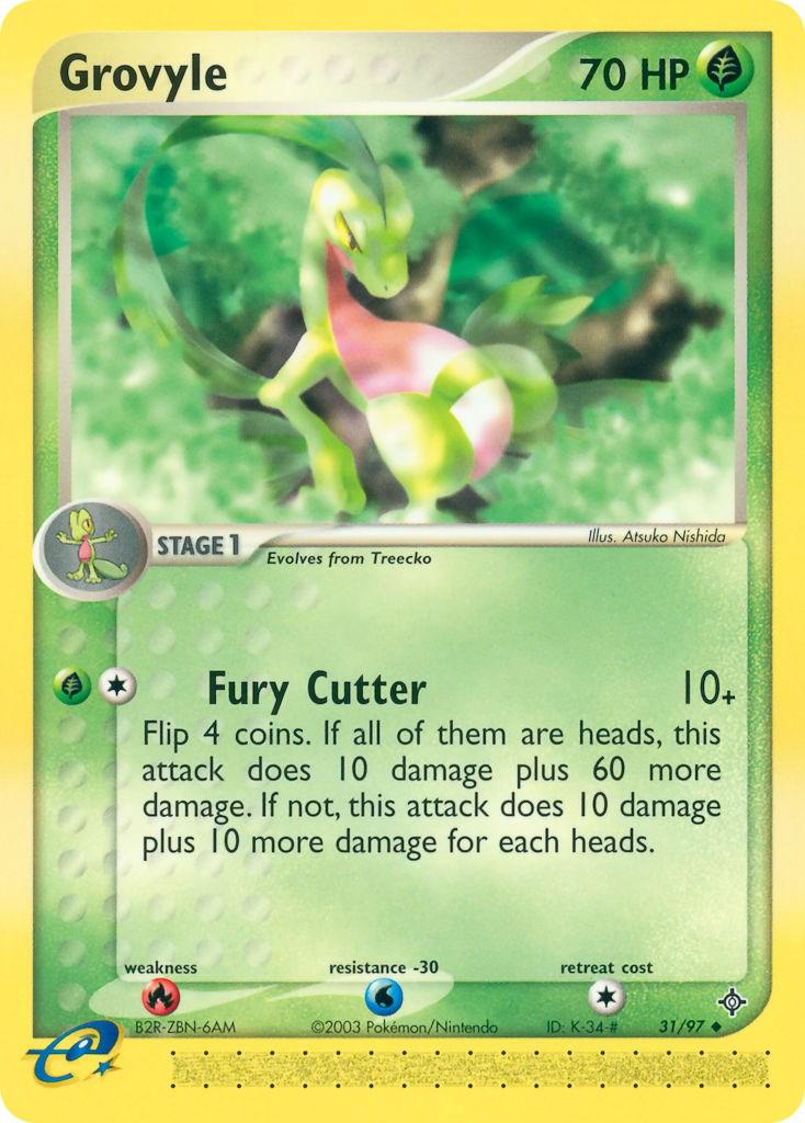 Grovyle 31/97 - EX Dragon