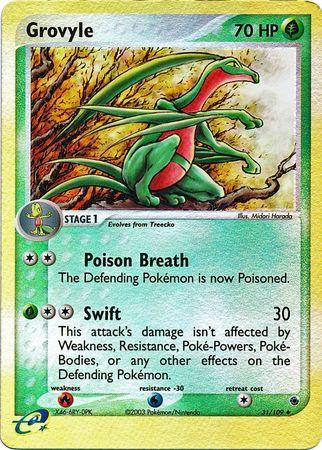 Grovyle 31/109 - EX Ruby & Sapphire