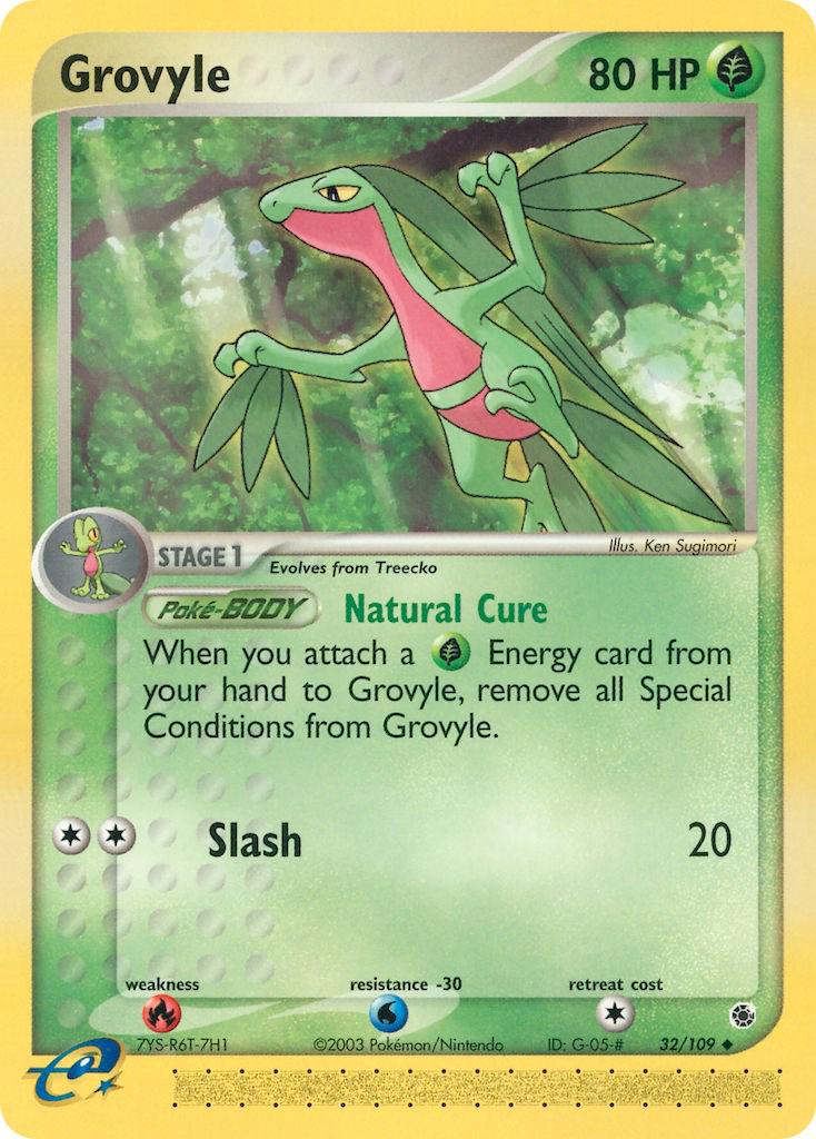 Grovyle 32/109 - EX Ruby & Sapphire