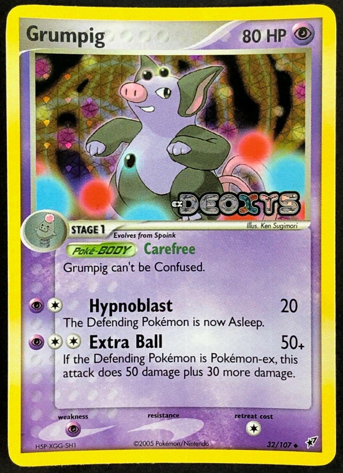 Grumpig 32/107 - EX Deoxys