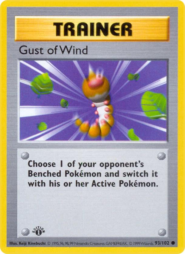 Gust of Wind 93/102 - Base Set