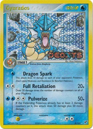 Gyarados 8/107 - EX Deoxys