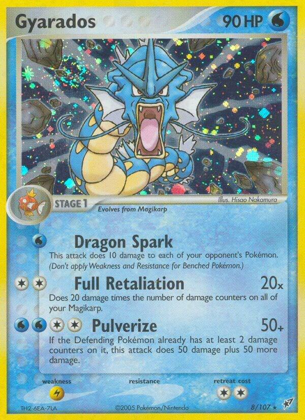 Gyarados 8/107 - EX Deoxys