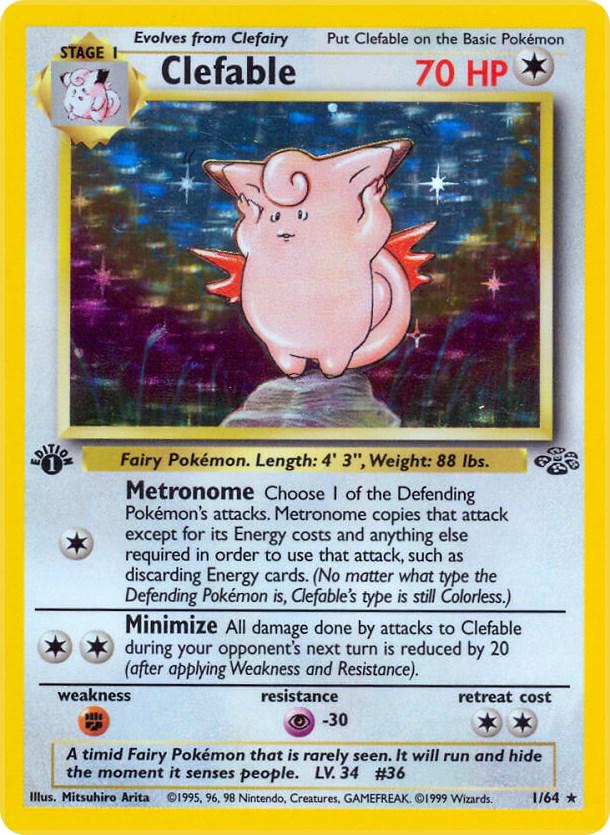Clefable 1/64 - Jungle Set