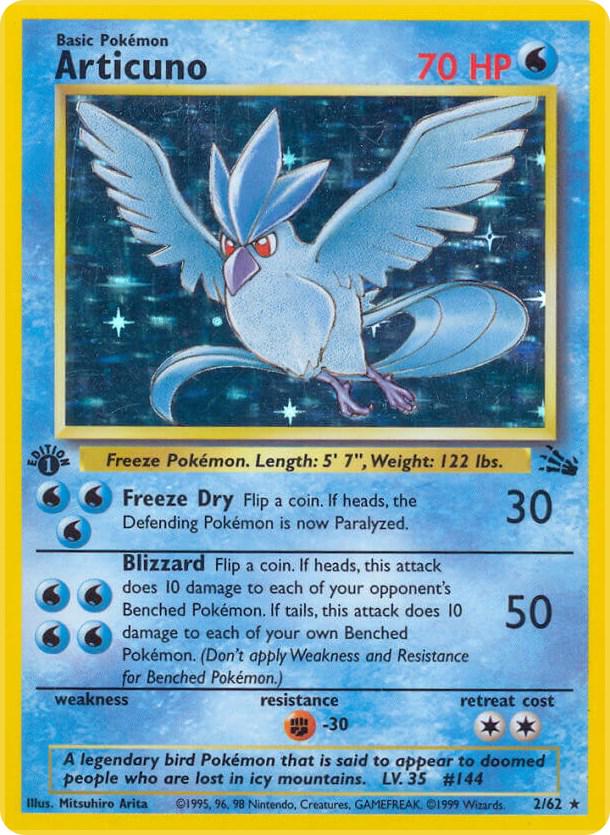 Articuno 2/62 - Fossil Set