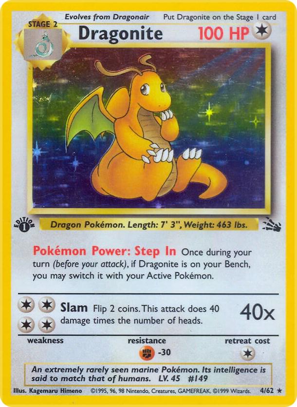 Dragonite 4/62 - Fossil Set