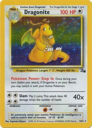 Dragonite 4/62 - Fossil Set