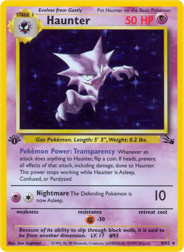Haunter 6/62 - Fossil Set