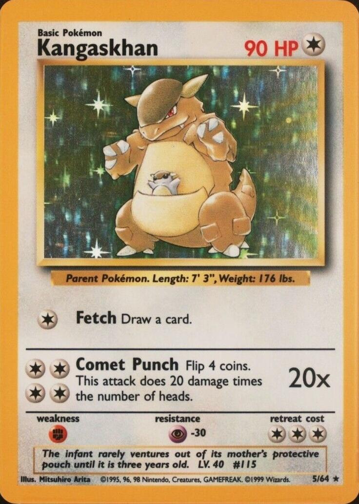 Kangaskhan 5/64 - Jungle Set