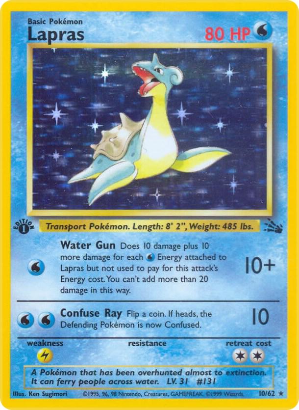 Lapras 10/62 - Fossil Set