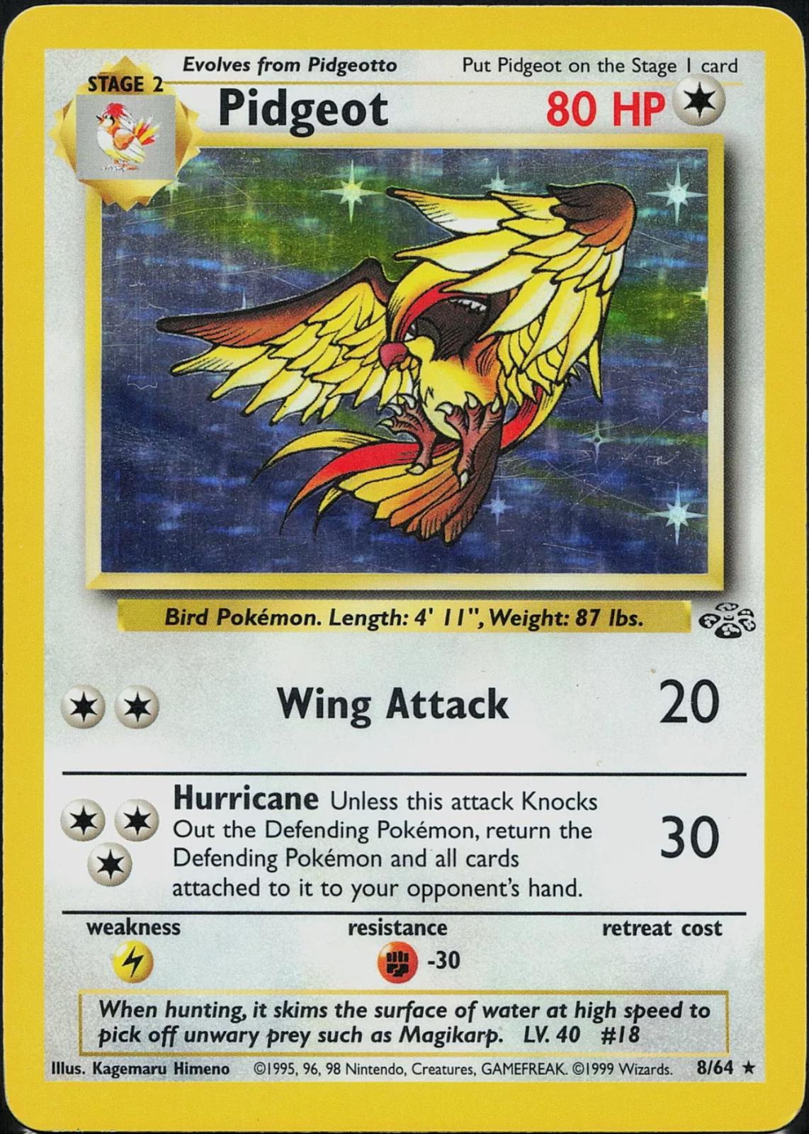 Pidgeot 8/64 - Jungle Set