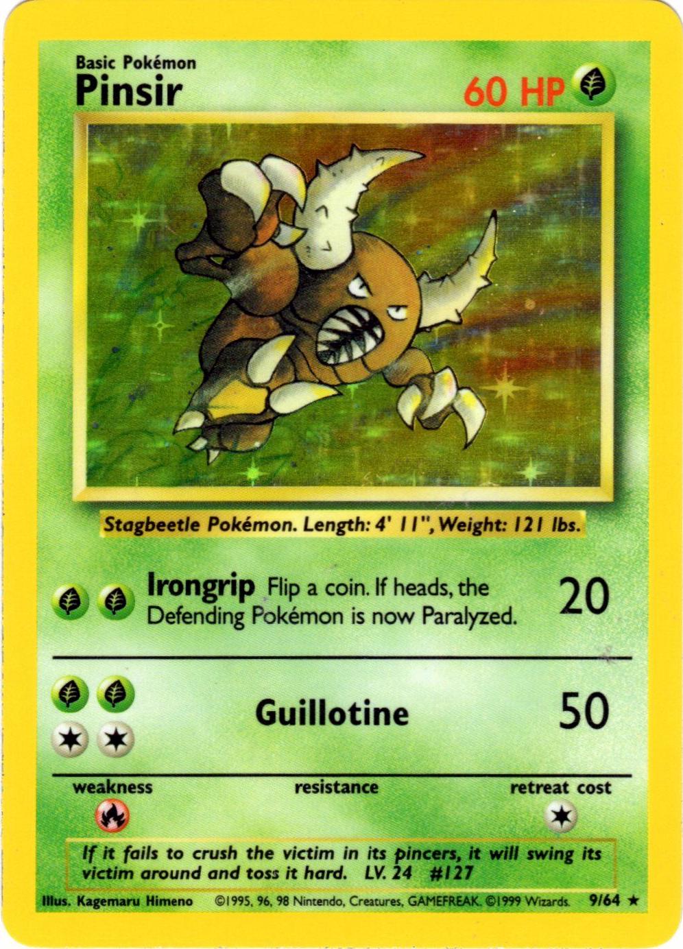 Pinsir 9/64 - Jungle Set