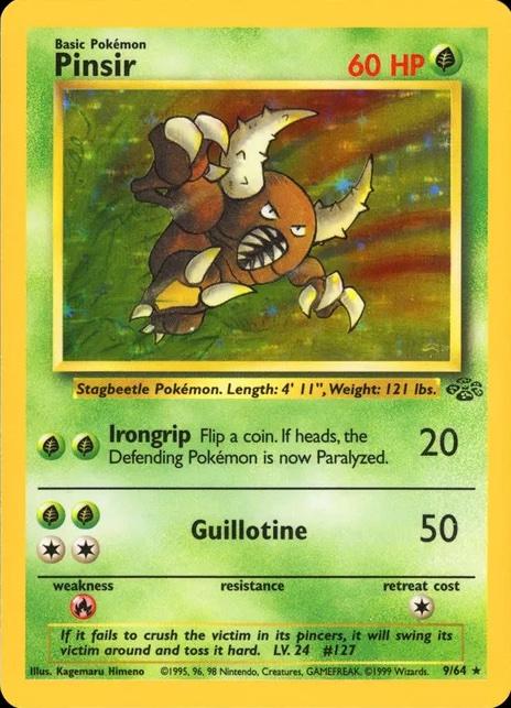 Pinsir 9/64 - Jungle Set