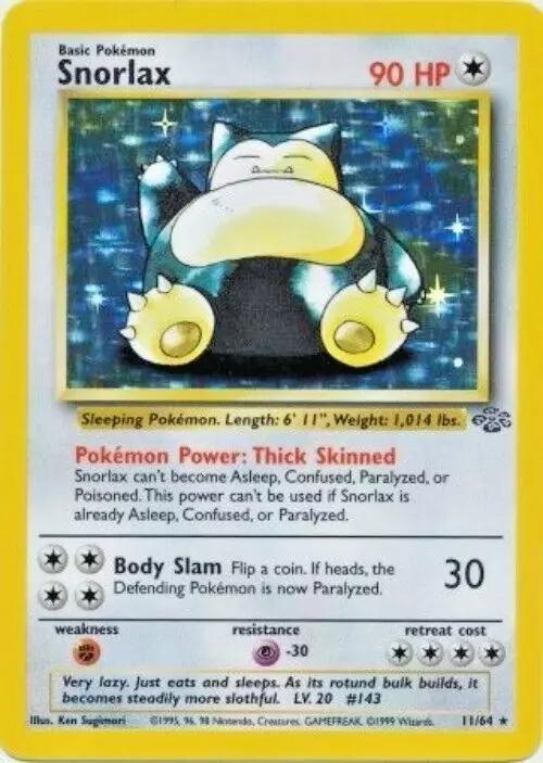 Snorlax 11/64 - Jungle Set