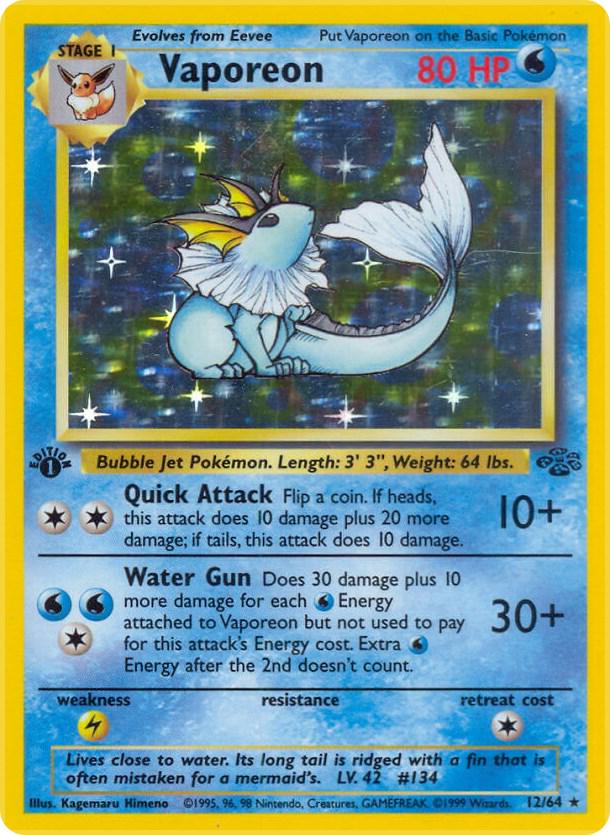 Vaporeon 12/64 - Jungle Set