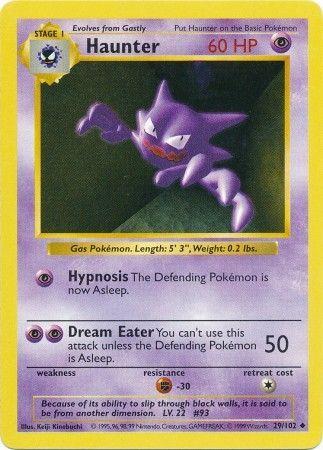 Haunter 29/102 - Base Set