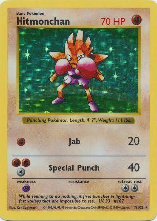 Hitmonchan 7/102 - Base Set