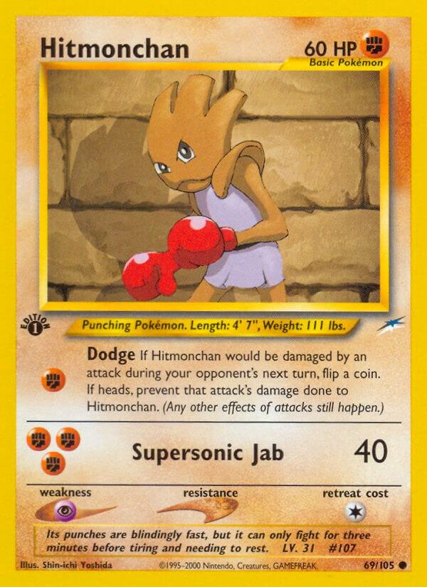 Hitmonchan 69/105 - Neo Destiny