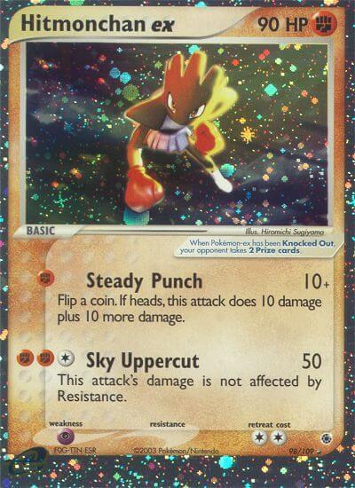 Hitmonchan ex 98/109 - EX Ruby & Sapphire