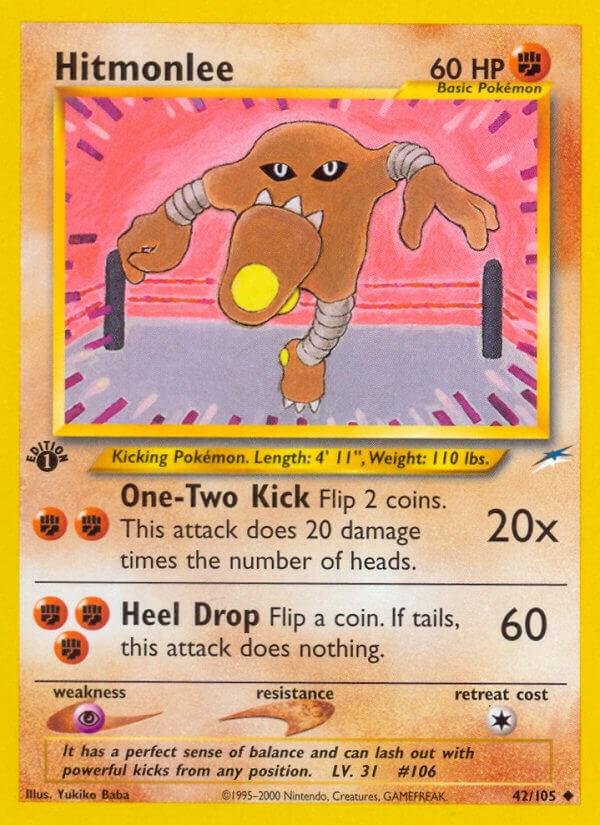 Hitmonlee 42/105 - Neo Destiny