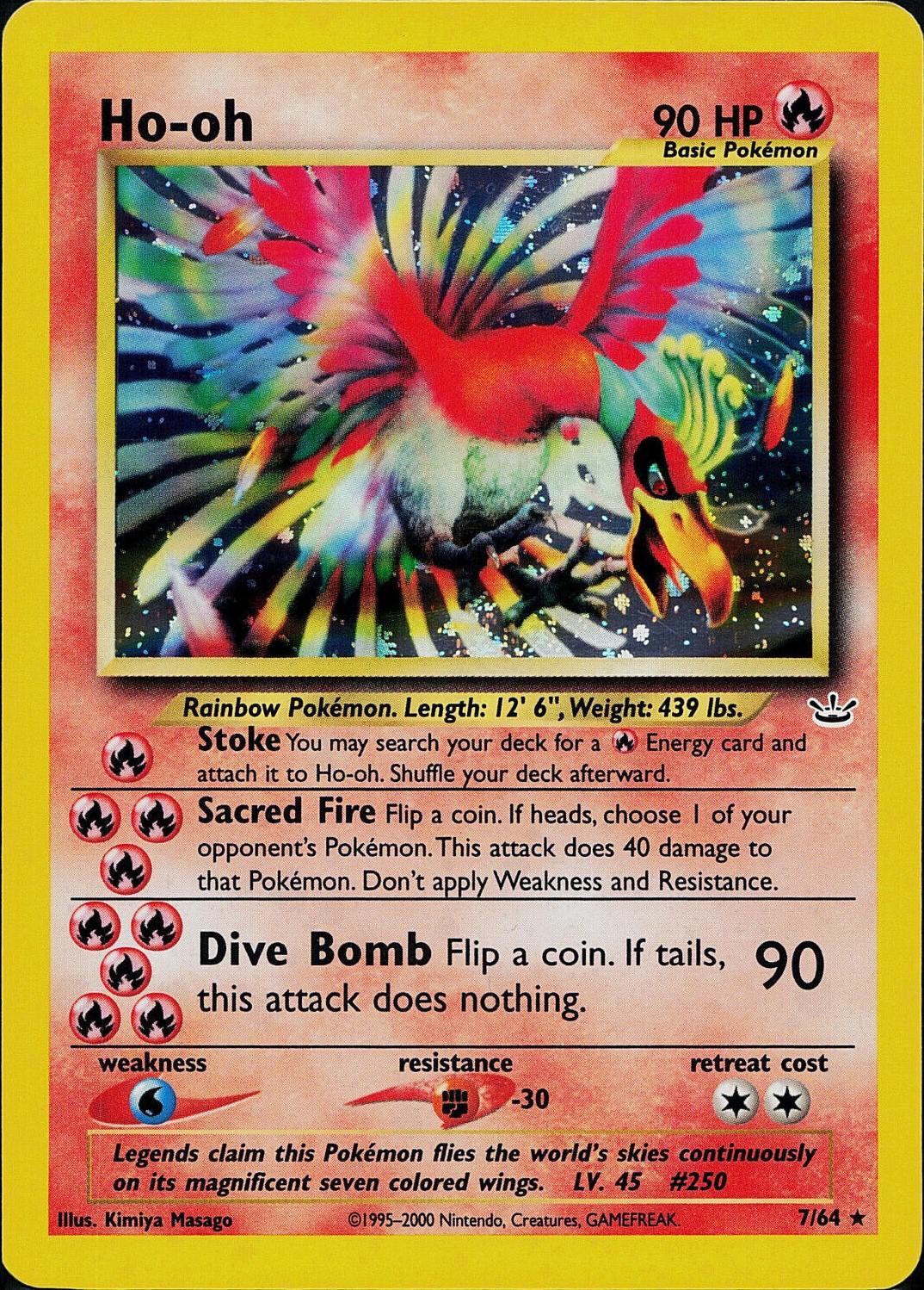 Ho-oh 7/64 - Neo Revelation