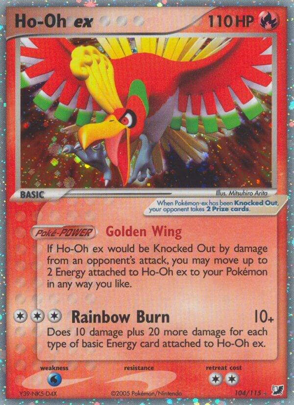 Ho-oh EX 104/115 - EX Unseen Forces