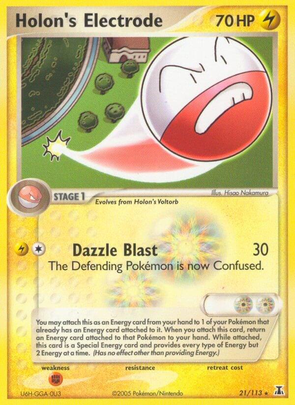 Holon's Electrode 21/113 - EX Delta Species