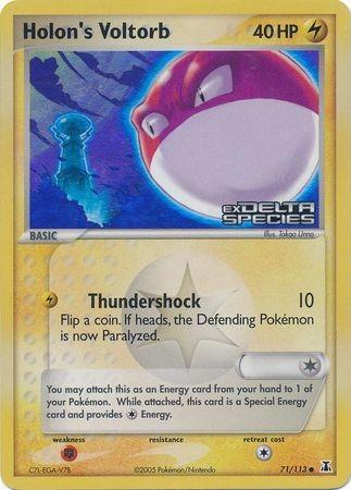 Holon's Voltorb 71/113 - EX Delta Species