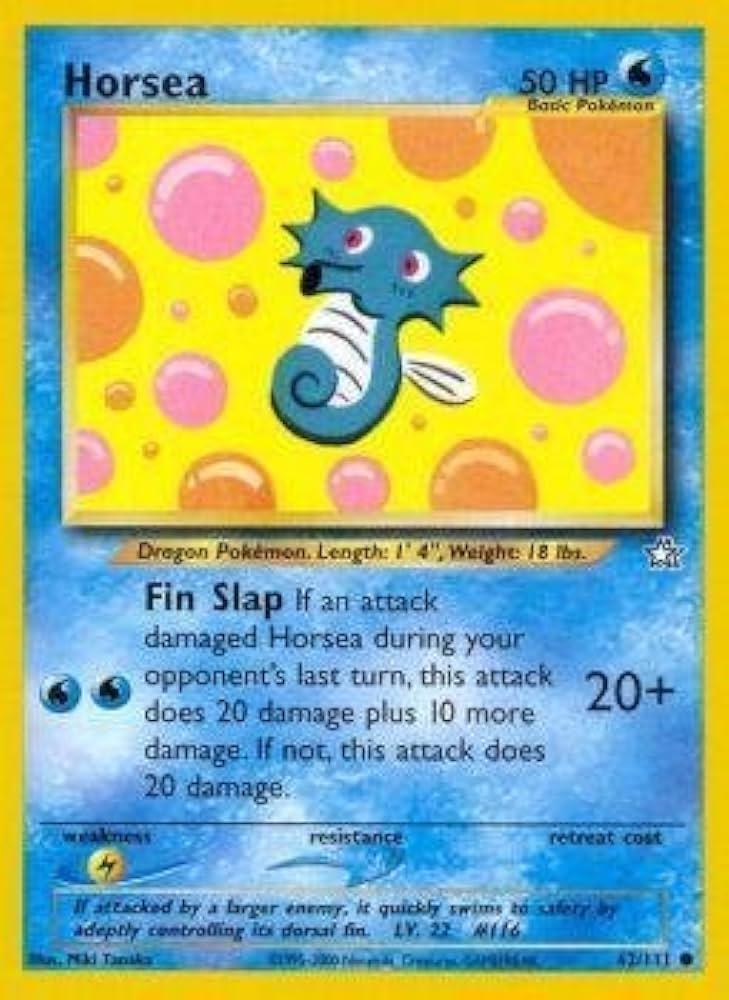 Horsea 62/111 - Neo Genesis