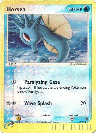 Horsea 58/97 - EX Dragon