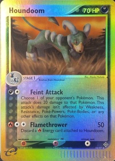 Houndoom 34/97 - EX Dragon