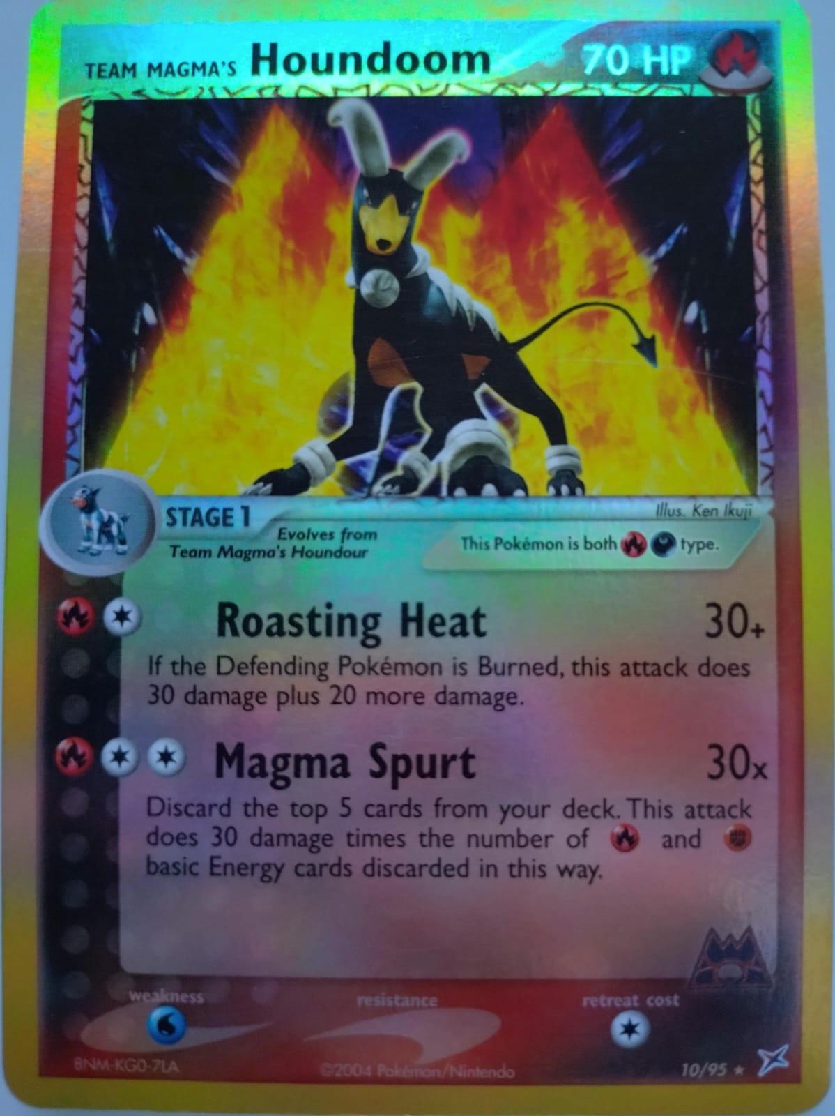 Houndoom 10/95 - EX Team Magma vs Team Aqua
