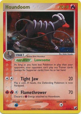 Houndoom 7/115 - EX Unseen Forces